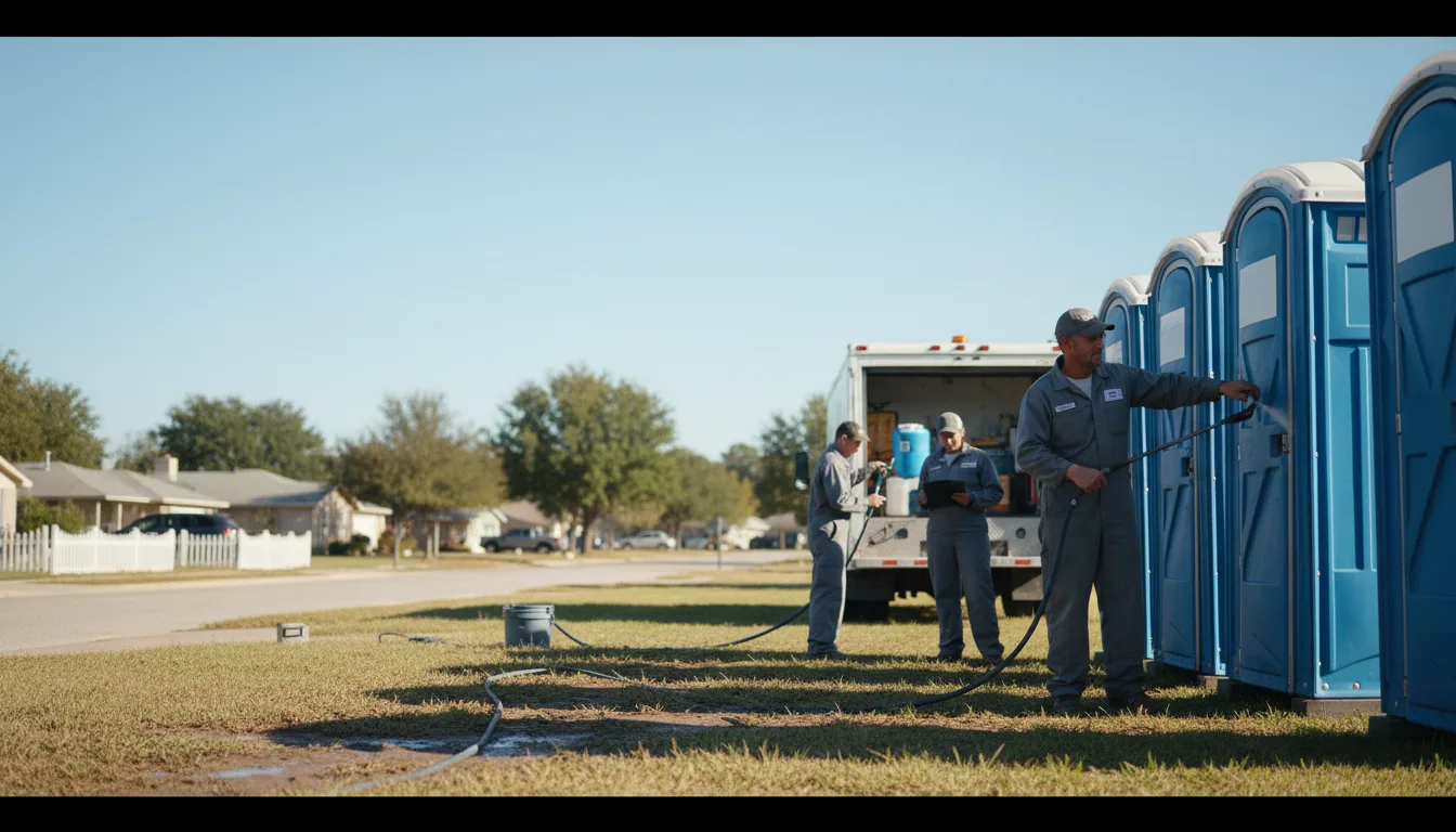 Long-Term Portable Toilet Rental in Marks, MS near me